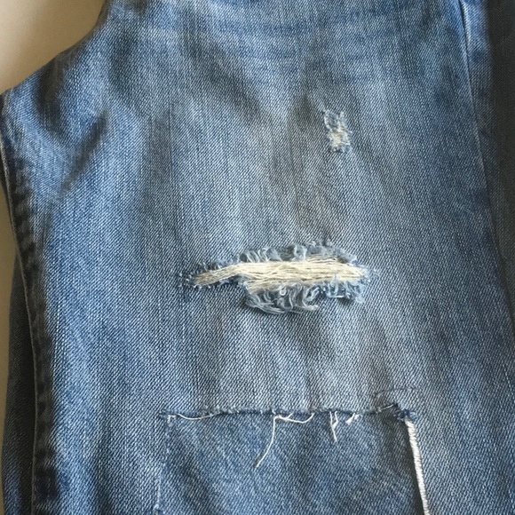 J Crew Broken-In Boyfriend Patched Jean - Picture 3 of 5